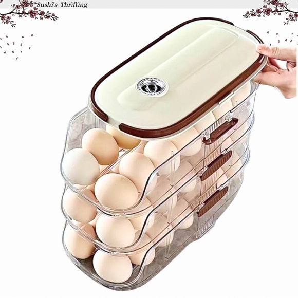 Other - Egg Stackable Fridge Organizer